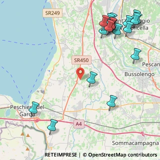 Mappa Localita' Tese, 37017 Lazise VR, Italia (6.04158)