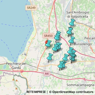 Mappa Localita' Tese, 37017 Lazise VR, Italia (3.48722)