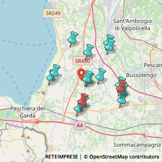 Mappa Localita' Tese, 37017 Lazise VR, Italia (3.24688)