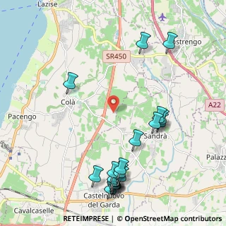 Mappa Localita' Tese, 37017 Lazise VR, Italia (2.571)