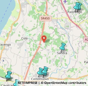 Mappa Localita' Tese, 37017 Lazise VR, Italia (3.80167)