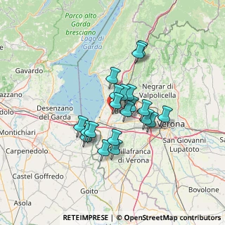 Mappa Localita' Tese, 37017 Lazise VR, Italia (10.097)