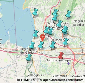 Mappa Localita' Tese, 37017 Lazise VR, Italia (6.70824)