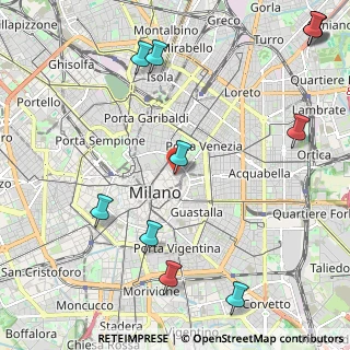 Mappa Via Bagutta, 20121 Milano MI, Italia (2.99182)