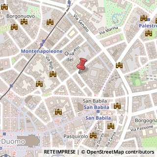 Mappa Via Bagutta, 28, 20121 Binasco, Milano (Lombardia)