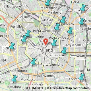 Mappa Via Giuseppe Verdi, 20121 Milano MI, Italia (2.86214)
