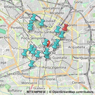 Mappa Via Giuseppe Verdi, 20121 Milano MI, Italia (1.60059)