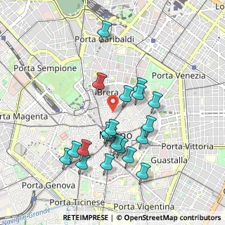 Mappa Via Giuseppe Verdi, 20121 Milano MI, Italia (0.899)