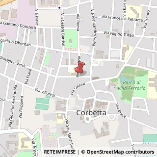Mappa Via Giuseppe Verdi, 19, 20011 Corbetta, Milano (Lombardia)