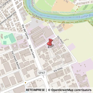 Mappa Via Giacomelli, 4, 35010 Limena, Padova (Veneto)