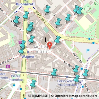 Mappa Via Piero Capponi, 20149 Milano MI, Italia (0.178)