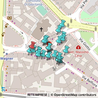 Mappa Via Piero Capponi, 20149 Milano MI, Italia (0.03556)