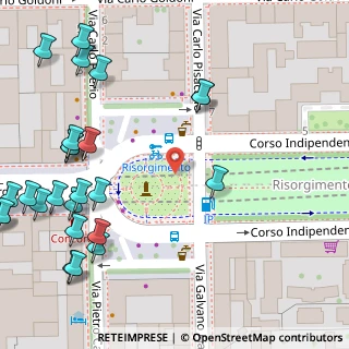 Mappa Piazza Risorgimento, 20129 Milano MI, Italia (0.088)
