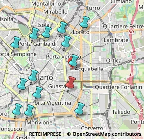 Mappa Piazza Risorgimento, 20129 Milano MI, Italia (2.35071)