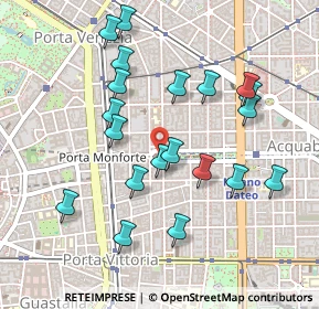 Mappa Piazza Risorgimento, 20129 Milano MI, Italia (0.476)