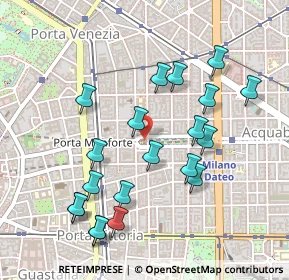 Mappa Piazza Risorgimento, 20129 Milano MI, Italia (0.504)