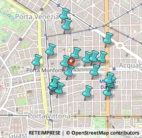 Mappa Piazza Risorgimento, 20129 Milano MI, Italia (0.403)