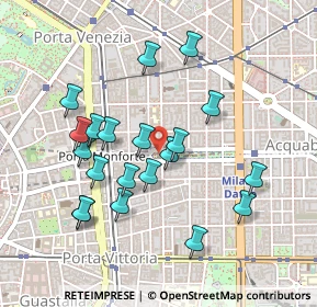Mappa Piazza Risorgimento, 20129 Milano MI, Italia (0.451)