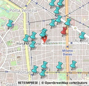 Mappa Piazza Risorgimento, 20129 Milano MI, Italia (0.5685)