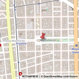 Mappa Piazza Risorgimento, 9, 20129 Milano, Milano (Lombardia)