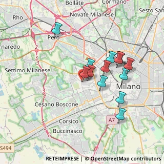 Mappa Via Val Bregaglia, 20147 Milano MI, Italia (3.2)
