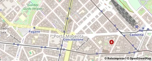 Mappa Milano