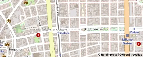 Mappa Mailand