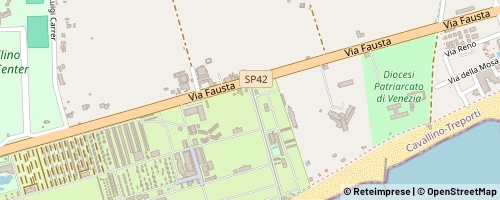 Mappa Cavallino-Treporti