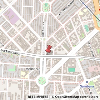 Mappa Via Rembrandt, 22, 20148 Milano, Milano (Lombardia)