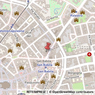 Mappa Corso Venezia, 3, 20121 Milano, Milano (Lombardia)