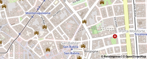 Mappa Mailand