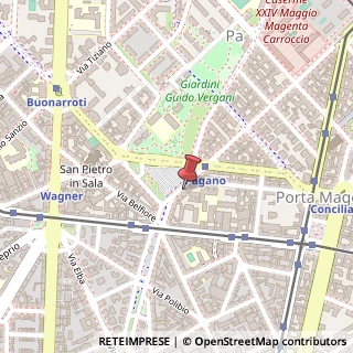 Mappa Via Mario Pagano, 71, 20145 Milano, Milano (Lombardia)