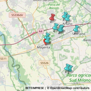 Mappa Via Giuseppe Verdi, 20013 Magenta MI, Italia (4.13)