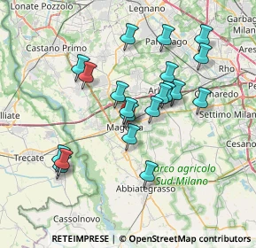 Mappa Via Giuseppe Verdi, 20013 Magenta MI, Italia (6.689)