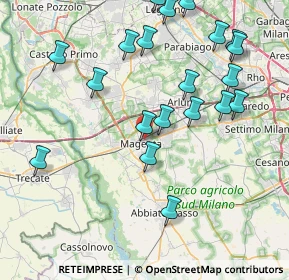 Mappa Via Giuseppe Verdi, 20013 Magenta MI, Italia (8.979)
