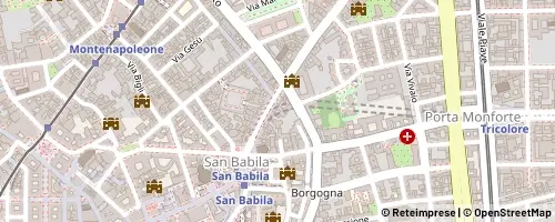 Mappa Milano