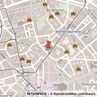 Mappa Via Ostiense, 72, 20121 Milano, Milano (Lombardia)