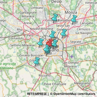 Mappa Via Vincenzo Monti, 20121 Milano MI, Italia (4.48)
