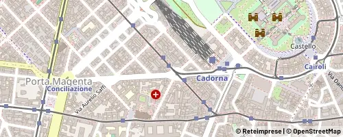 Mappa Mediolan