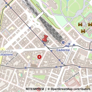 Mappa Via Vincenzo Monti, 23, 20123 Milano, Milano (Lombardia)