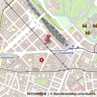 Mappa Via Vincenzo Monti, 26, 20123 Milano, Milano (Lombardia)