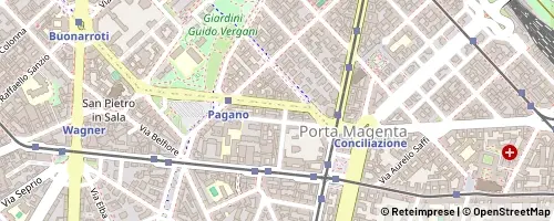 Mappa Milano
