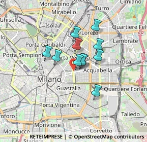 Mappa Piazza del Tricolore, 20129 Milano MI, Italia (1.14727)