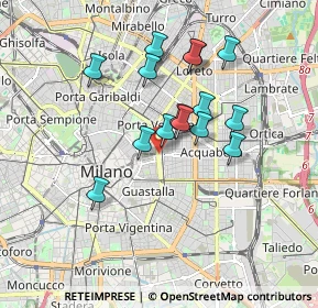 Mappa Piazza del Tricolore, 20129 Milano MI, Italia (1.484)
