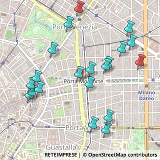 Mappa Piazza del Tricolore, 20129 Milano MI, Italia (0.5885)