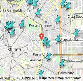 Mappa Piazza del Tricolore, 20129 Milano MI, Italia (1.353)