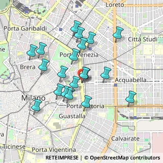 Mappa Piazza del Tricolore, 20129 Milano MI, Italia (0.8565)