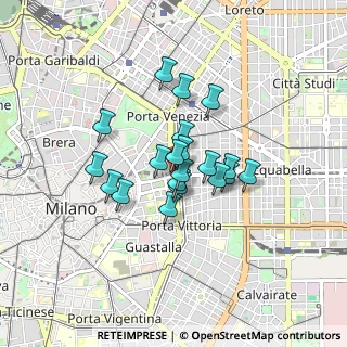 Mappa Piazza del Tricolore, 20129 Milano MI, Italia (0.587)
