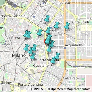 Mappa Piazza del Tricolore, 20129 Milano MI, Italia (0.667)
