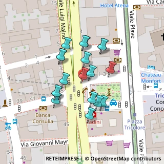 Mappa Piazza del Tricolore, 20129 Milano MI, Italia (0.04526)